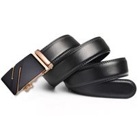 Cinturón Sonec hombre ejecutivo automático modelo Luxury Dorado