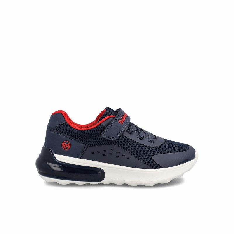 BUBBLE GUMMERS - Zapatilla Niño Bubblegummers Flyn Azul Marino - Rojo