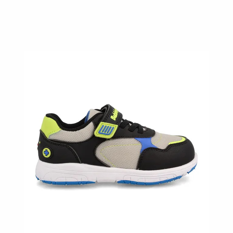 Zapatilla Niño Bubblegummers Soft Walker - Negro