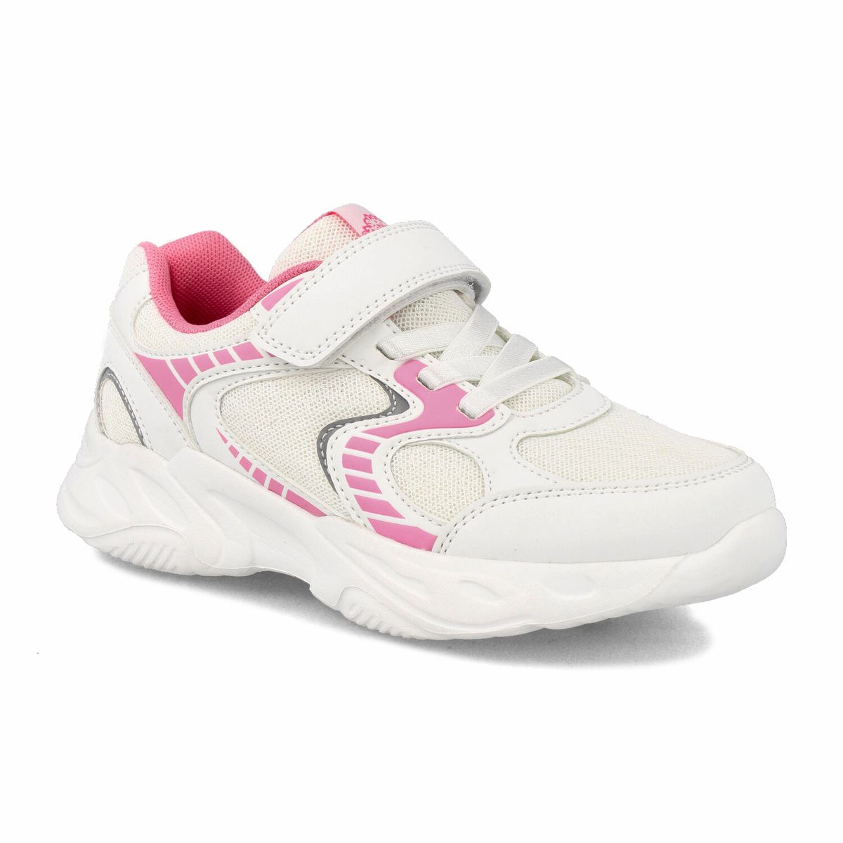 BUBBLE GUMMERS - Zapatilla Niña Bubblegummers Derby Blanco - Fucsia