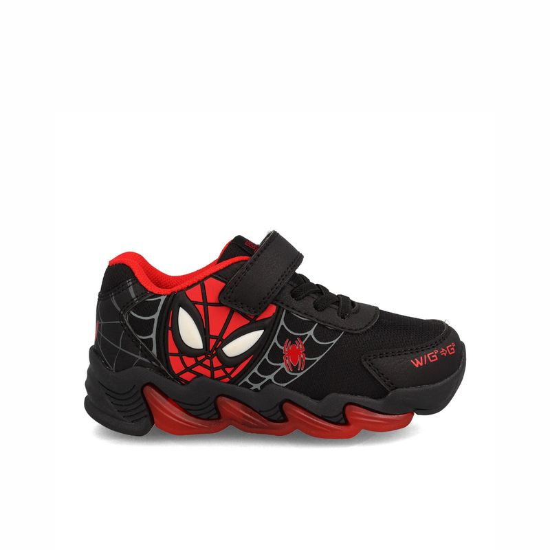 BUBBLE GUMMERS - Zapatilla Niño Bubblegummers Spiderman Negro - Rojo
