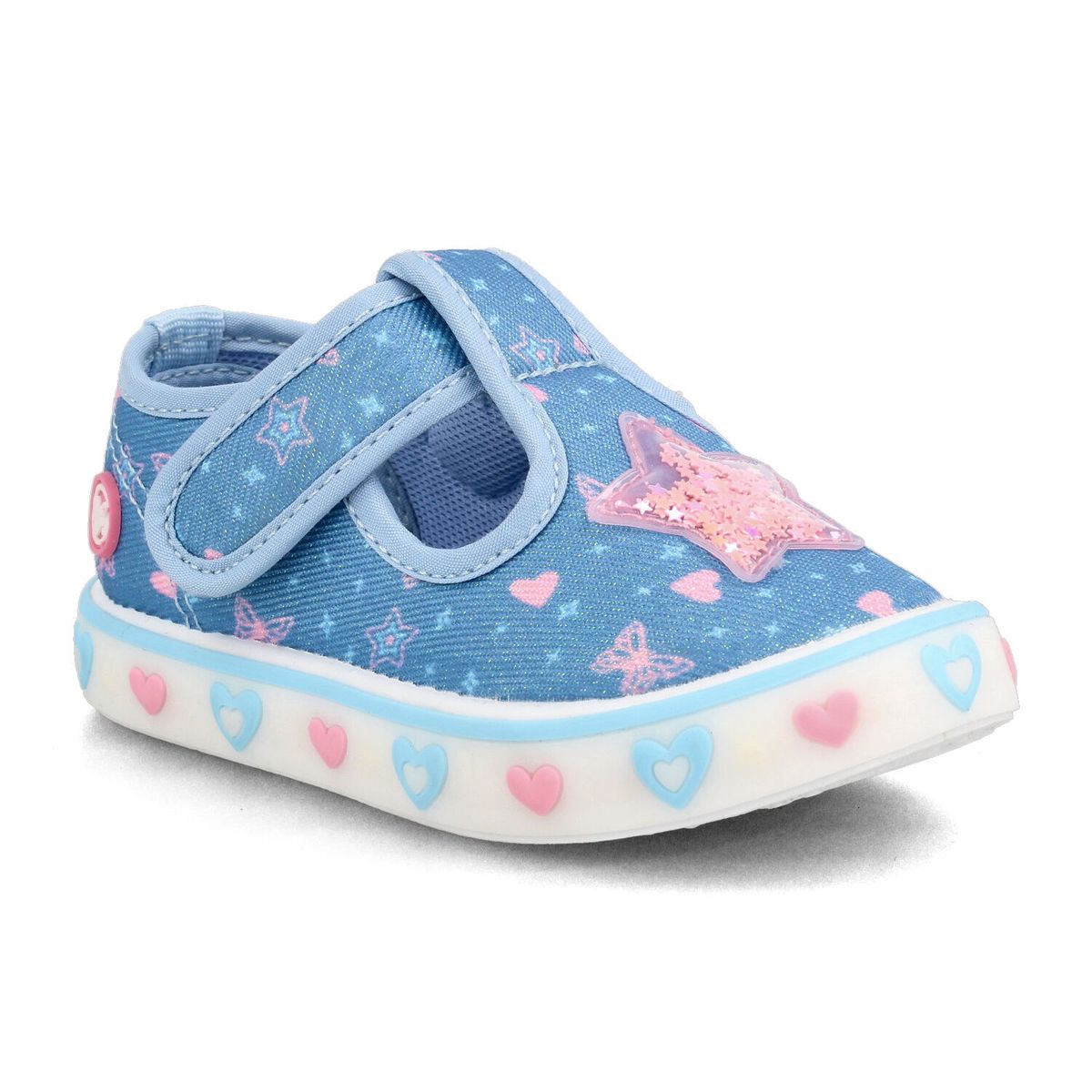 BUBBLE GUMMERS - Zapatilla Niña Bubblegummers Bloom Mezclila