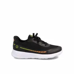 BUBBLE GUMMERS - Zapatilla Niño Bubblegummers Ford Negro - Verde Lima