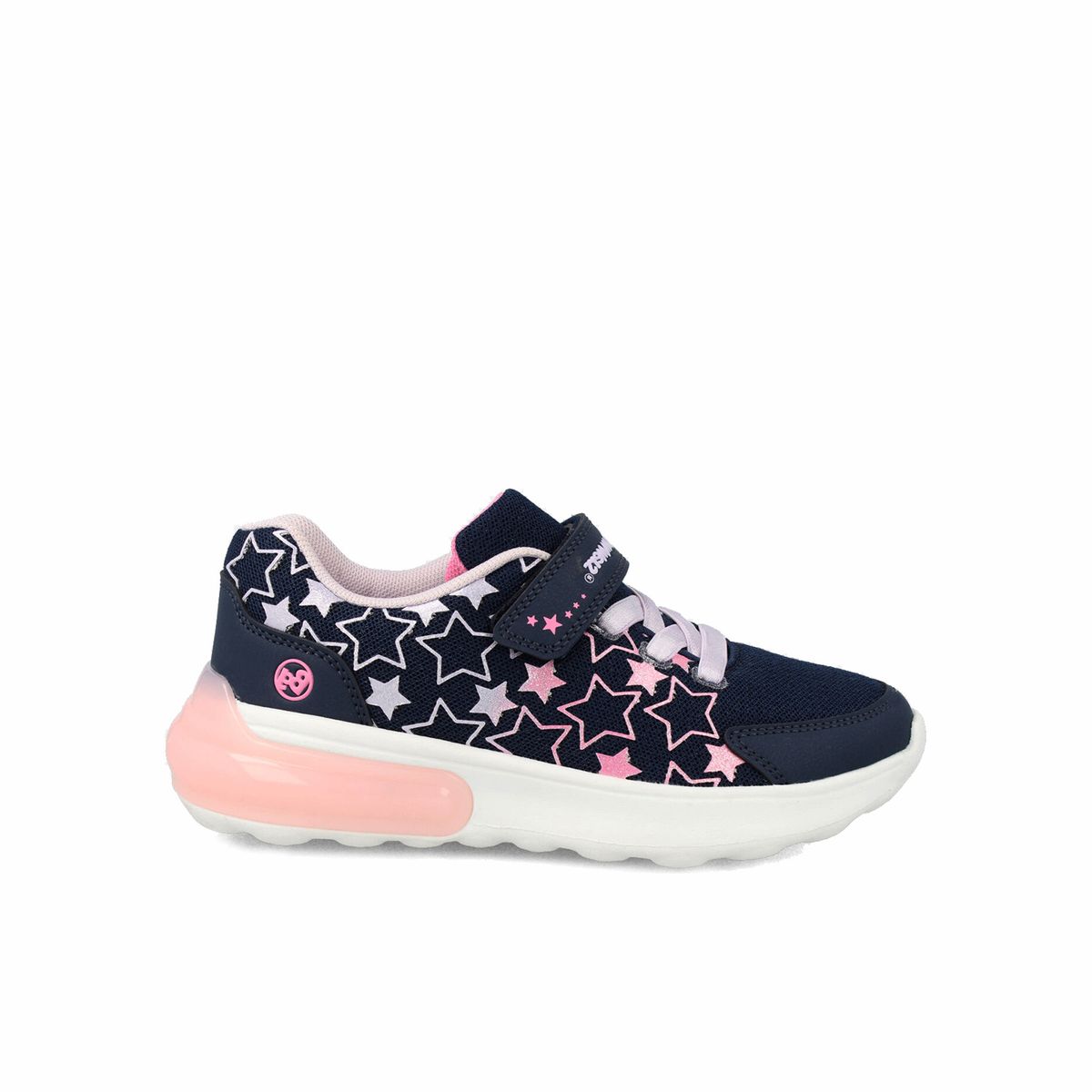 BUBBLE GUMMERS - Zapatilla Niña Bubblegummers Flyn Azul Marino - Fucsia