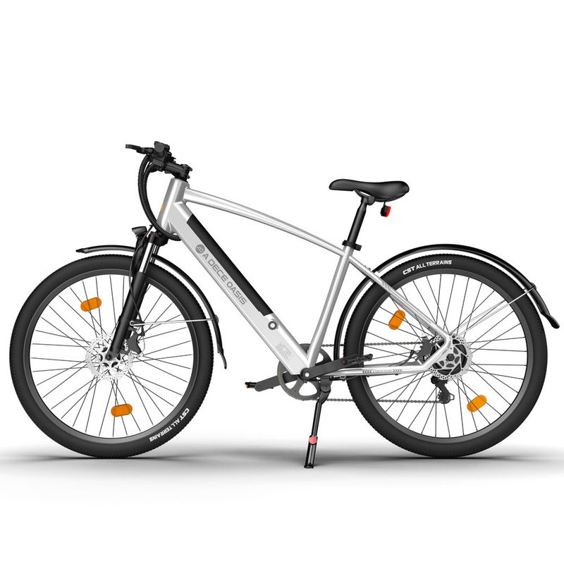 A DECE OASIS - Bicicleta Eléctrica ADO DECE 300C Plata