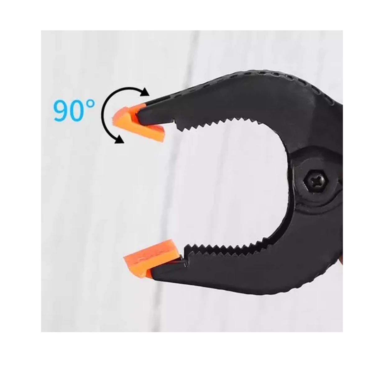 GENERICO - Pinza De Resorte Herramienta Carpintería Mordaza Plástic 9in