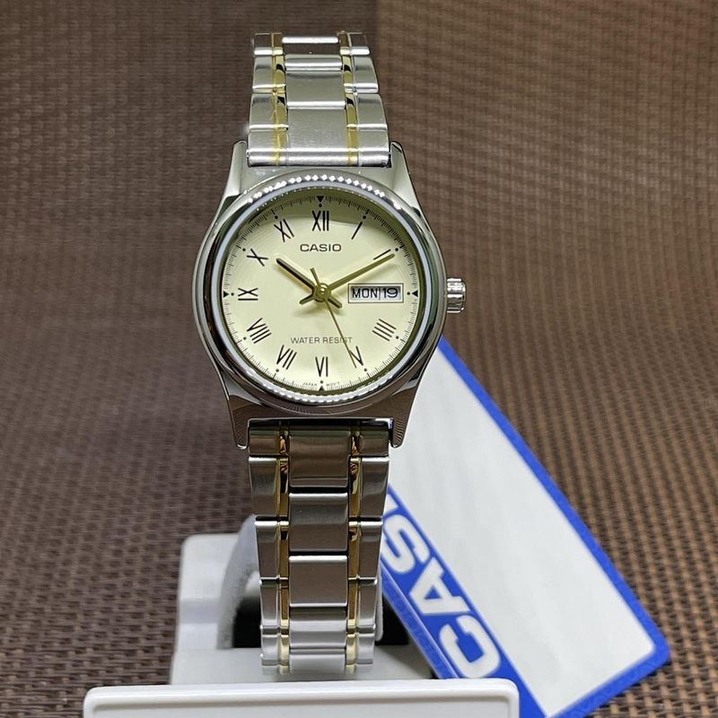 CASIO - RELOJ CASIO LTPV006SG-9B MUJER ANALOGO METAL