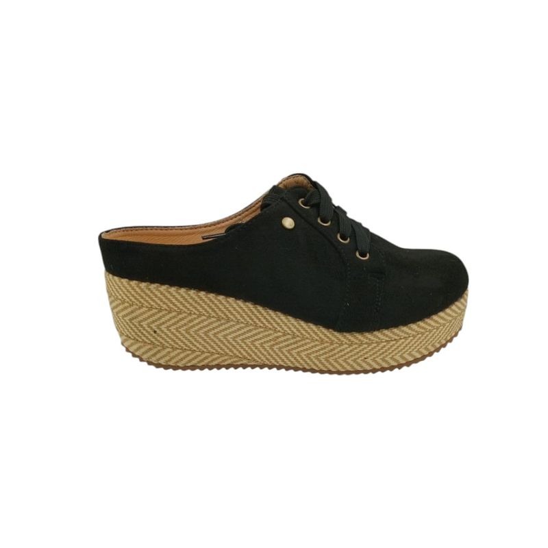 HERIEL - Zapato Panchita Negro Mujer