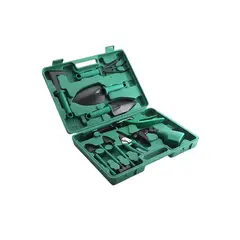 GENERICO - Set De Herramientas Para Jardinería 10 Piezas + Maleta