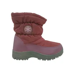 HERIEL - Bota Burdeos Impermeable Mujer
