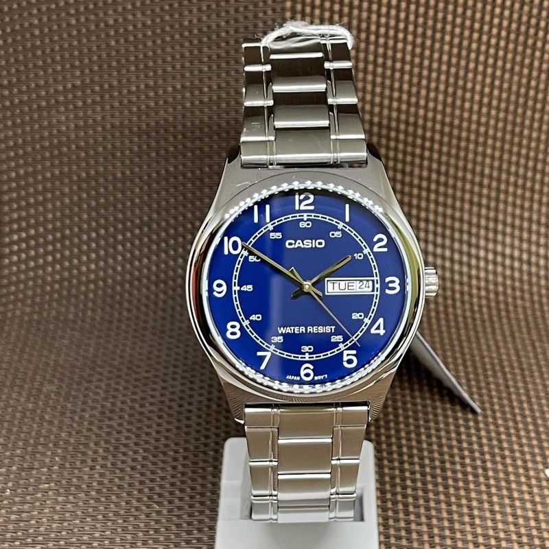 CASIO - RELOJ CASIO MTPV006D-2BU HOMBRE ANALOGO METAL