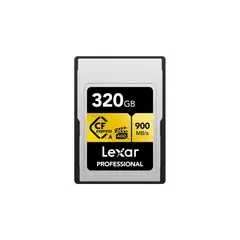LEXAR - Tarjeta de Memoria CFexpress TipoA 320GB Gold 900mb 8K