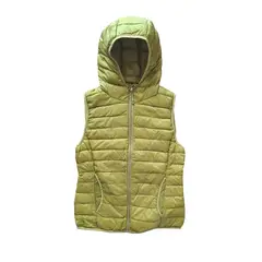 ETERNIUM - Parka de Plumas Ultraligera Niño Niña color Pistacho