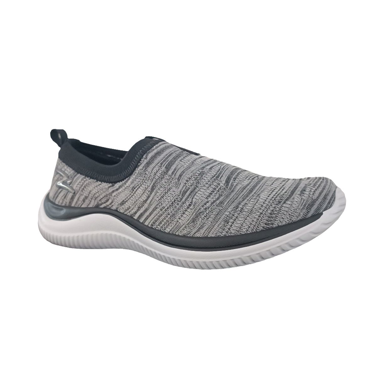 POZATINI - ZAPATILLA MUJER CENIZA NEGRO