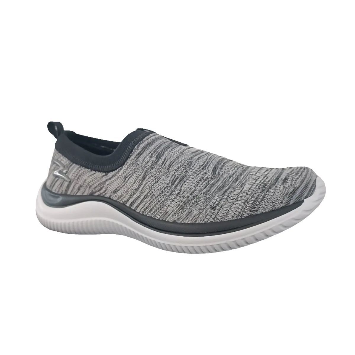 POZATINI - ZAPATILLA MUJER CENIZA NEGRO