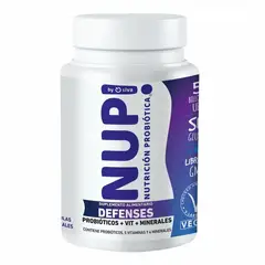 NUP - Probiótico Defenses 5 billones x60 caps