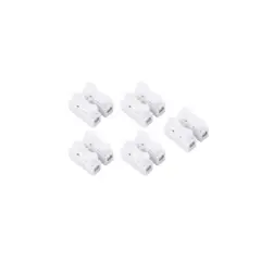 GENERICO - Conector Rápido Regleta para 2 Polos 4-6mm2 (5 unidades)
