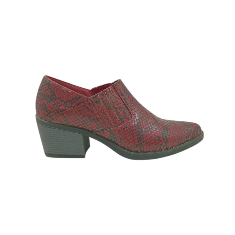 HERIEL - Zapato Burdeos Print  Mujer