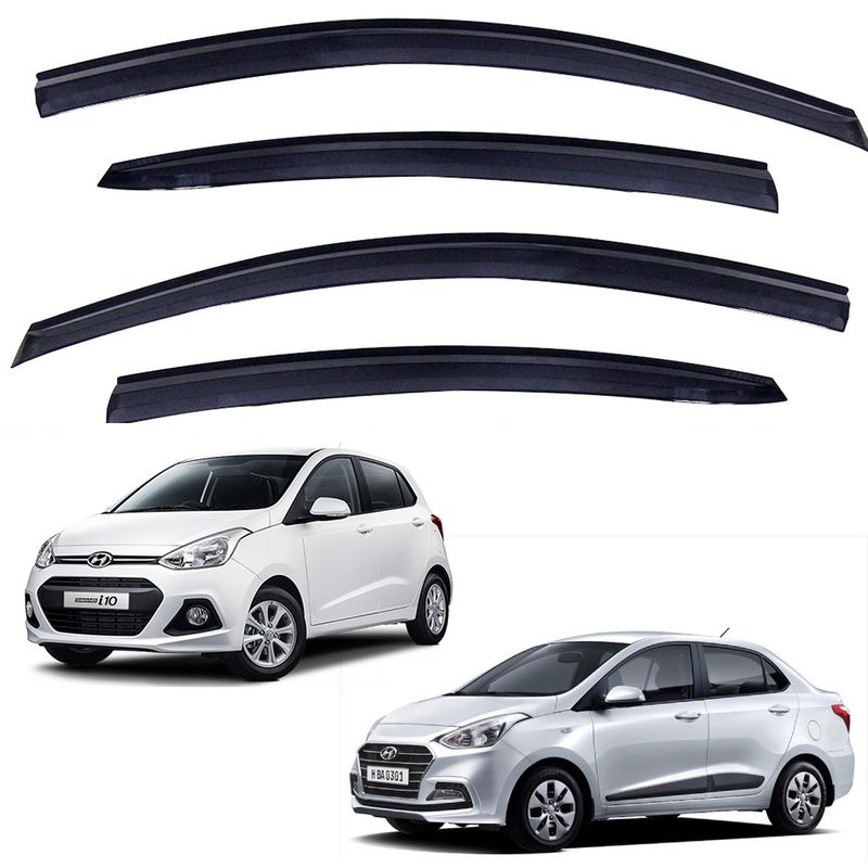 GENERICO - Aletas Bota Aguas Hyundai I10 Grand 2016-2021 Auto Karvas