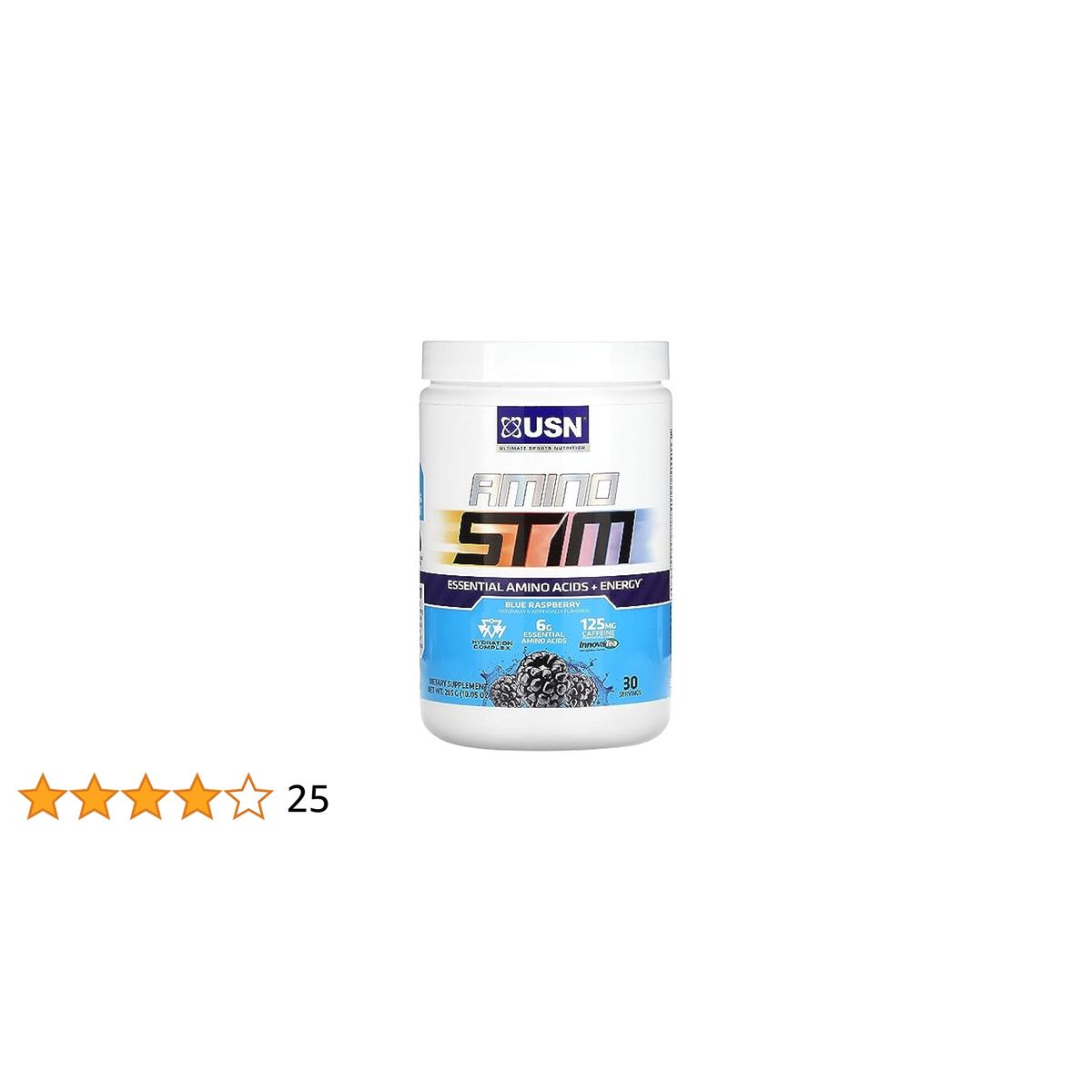 USN - Amino Stim USN 30 servicios - BLUE RASPBERRY