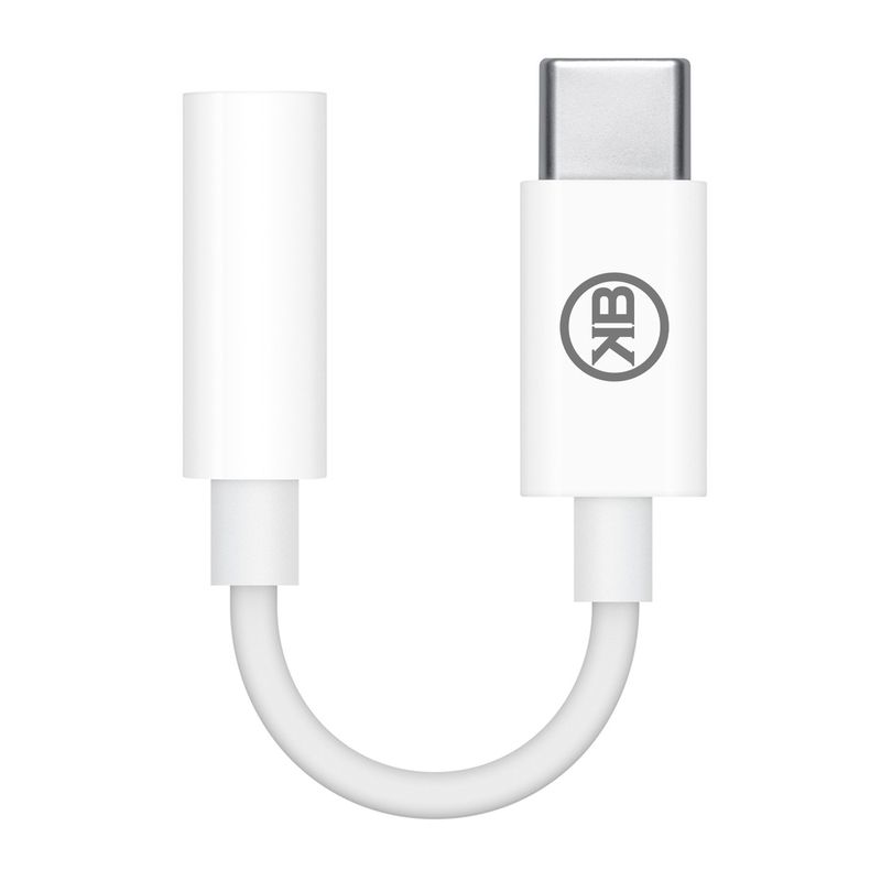 KBOD - Adaptador Audio Usb-c Aux Audífono Plug Jack 3-5mm Kbod Aux