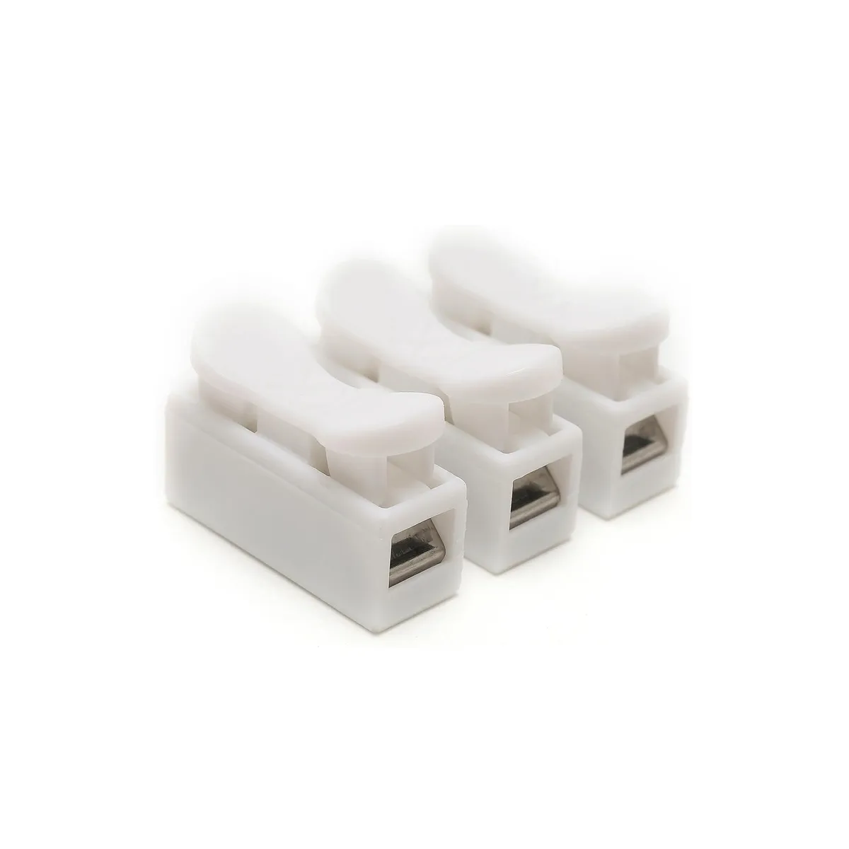 Conector Rápido Regleta para 3 Polos 4-6mm2 (5 unidades), marca GENERICO - Foto 2