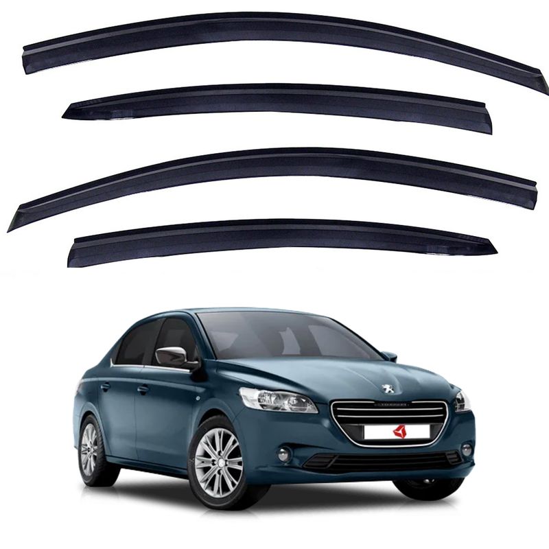 GENERICO - Aletas Bota Aguas Peugeot 301 2013-2023 Auto Karvas