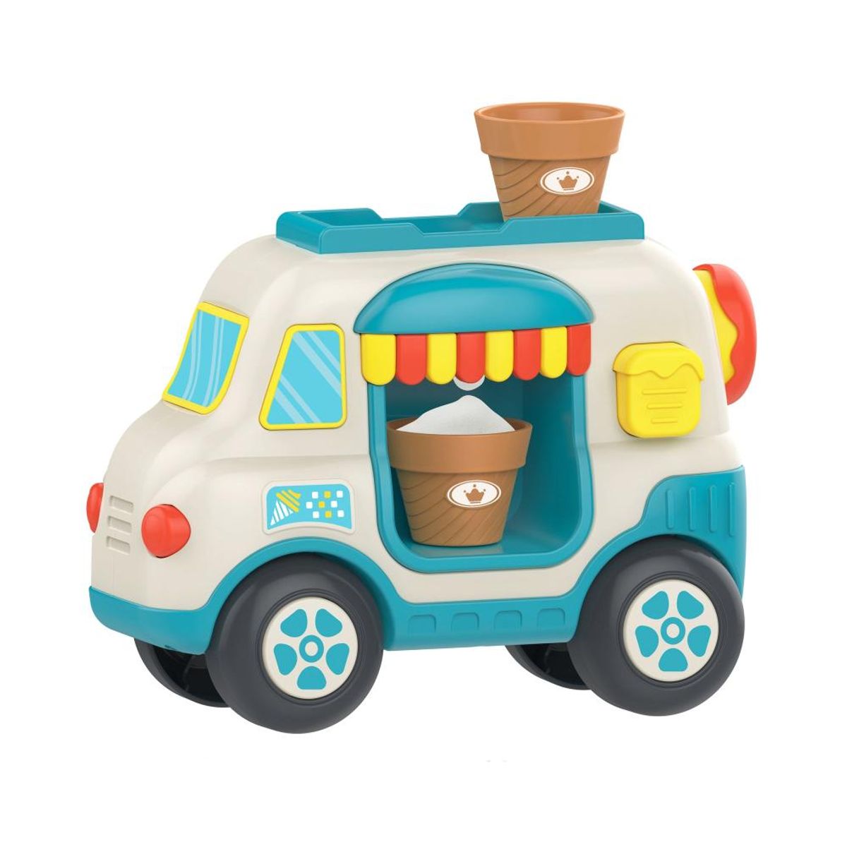 HUANGER - Juego Interactivo de Baño Camión de Helados - Huanger