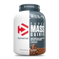 DYMATIZE - SUPER MASS GAINER GANADOR DE MASA 6 LB - GOURMET VAINILLA