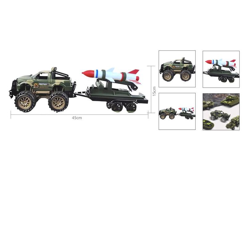 GENERICO - Juguete Auto Camion Militar