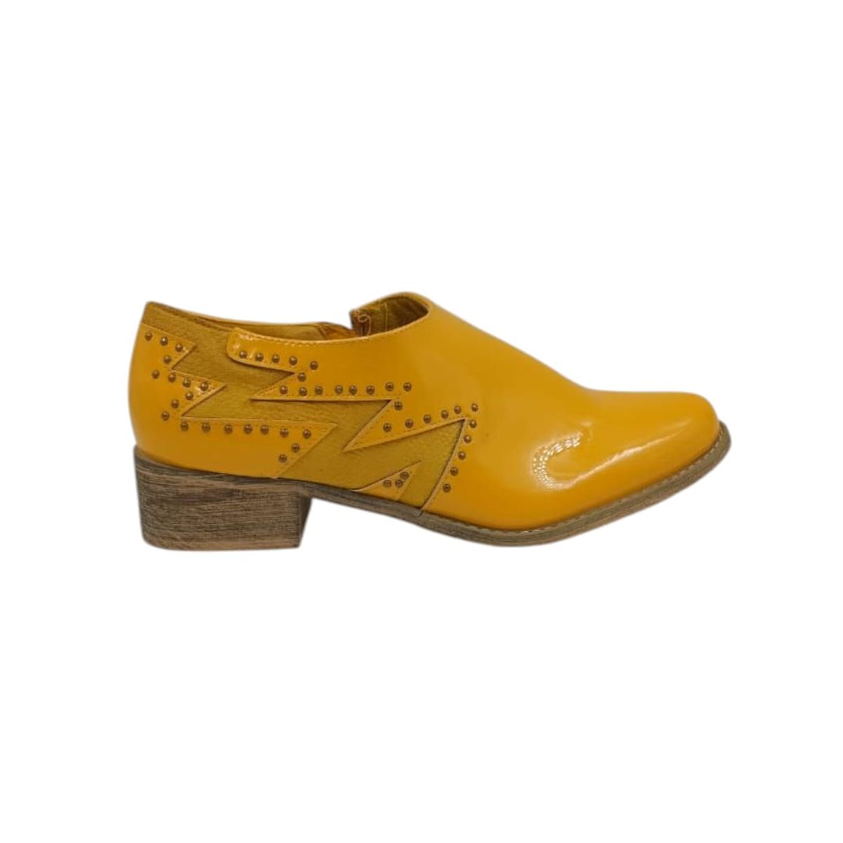 HERIEL - Zapato Amarillo Charol Mujer