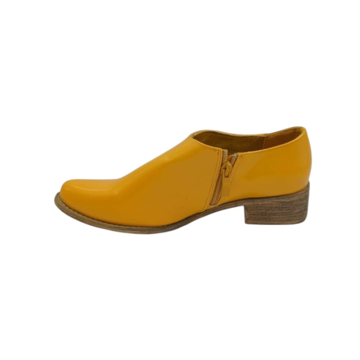 HERIEL - Zapato Amarillo Charol Mujer
