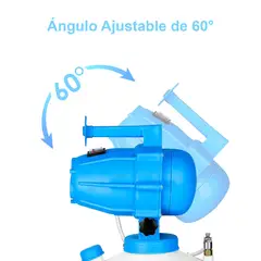 GENERICO - Nebulizador Sanitizador Fumigador Fogger 1200W 5 Litros 3 Boquillas