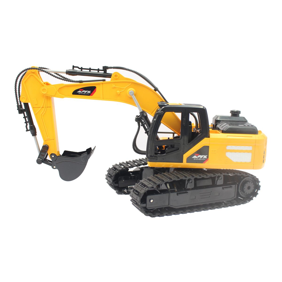 PUNTO STORE - Retroexcavadora Juguete RC Luz Y Sonido Escala 118 - PS