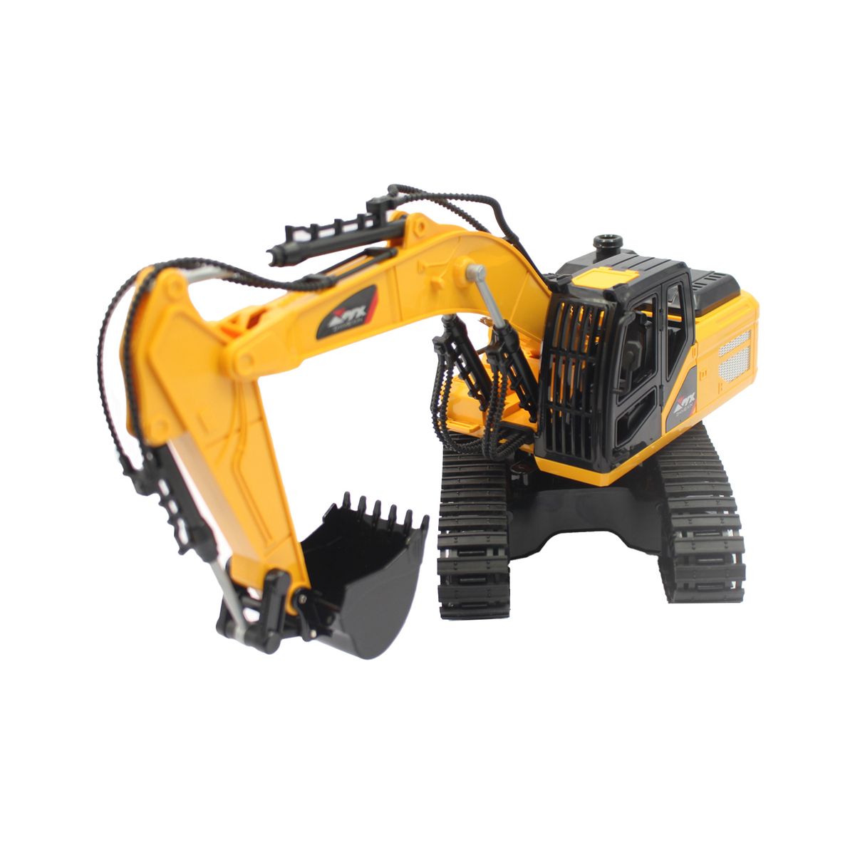 PUNTO STORE - Retroexcavadora Juguete RC Luz Y Sonido Escala 118 - PS