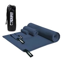 Toallas Microfibra Secado Rapido Absorbentes Pack X3