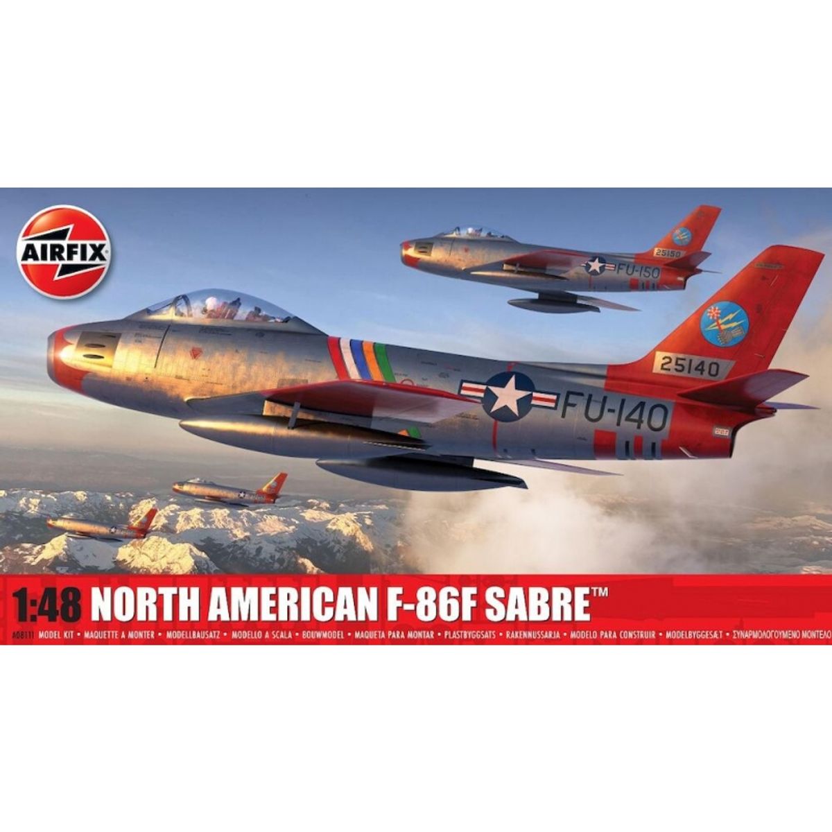 GENERICO - AIRFIX 08111 1-48 NORTH AMERICAN F 86F SABRE