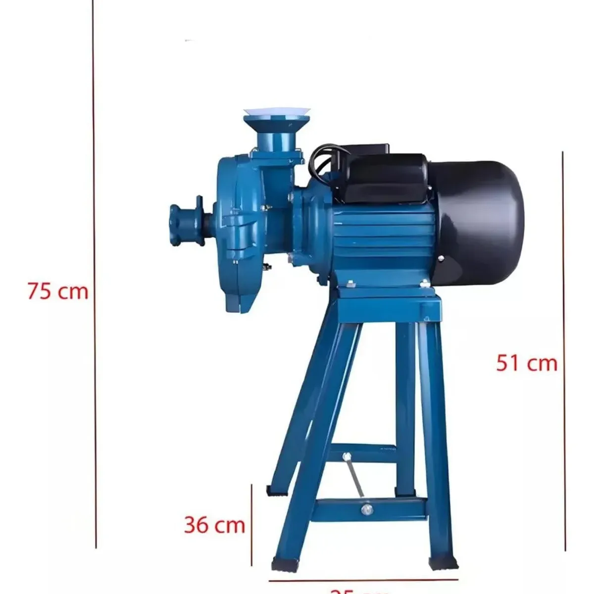 GENERICO - Molino Electrico Disco Metal Moledora De Granos y Choclo Seco