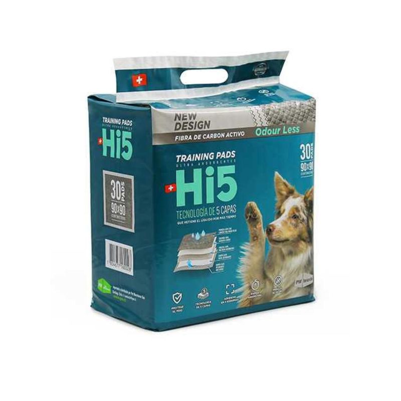 GENERICO - Sabanillas HI5 90×90 cm Carbón Activado – Pack 30 Unidades