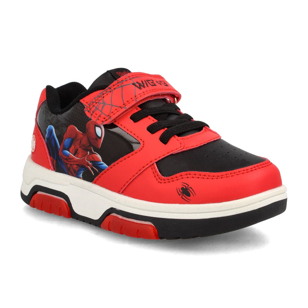 BUBBLE GUMMERS - Zapatilla Niño Bubblegummers Spiderman Rojo - Negro