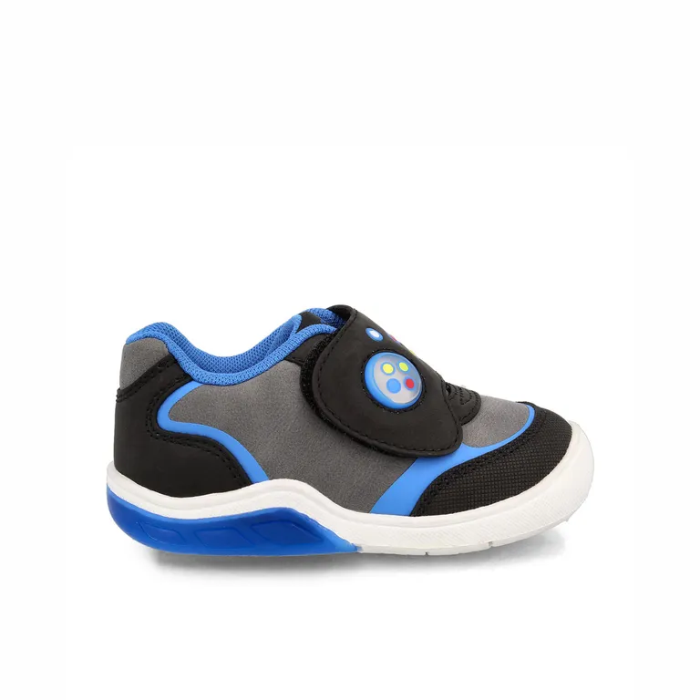 Zapatilla Niño Bubblegummers Tokio Azul - Gris