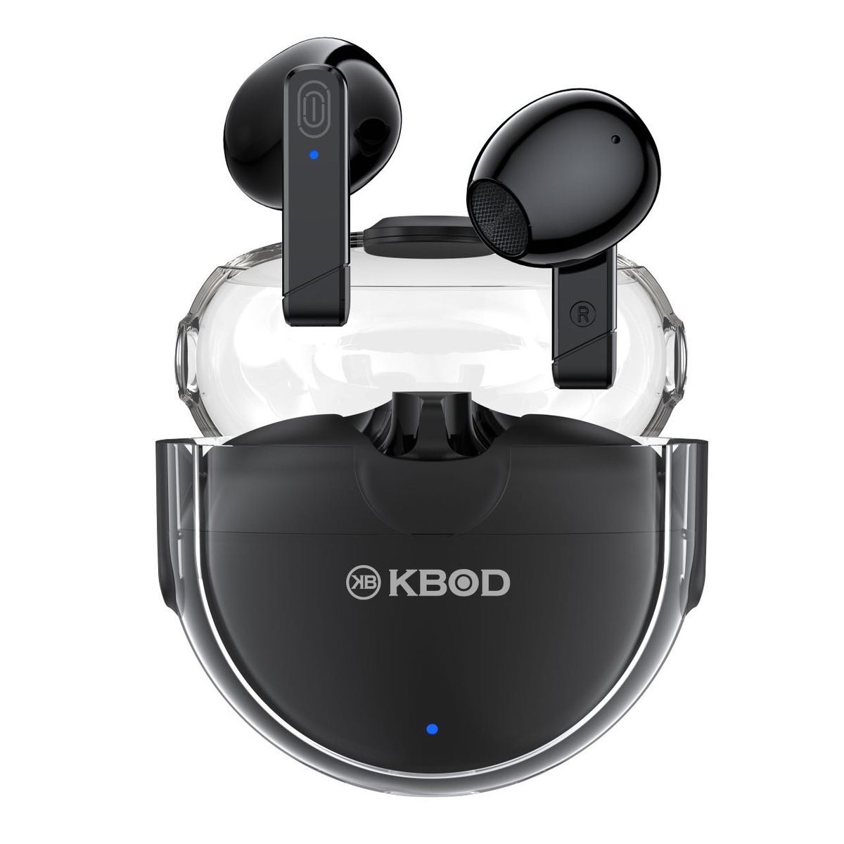 KBOD - Audífonos Inalámbricos Kbod Tws C2 Bluetooth 5.3 Tipo C Negro