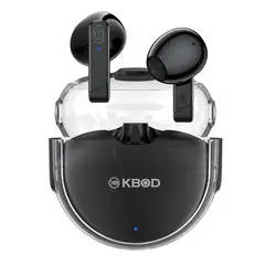 KBOD - Audífonos Inalámbricos Tws C2 Bluetooth 5.3 Tipo C Negro