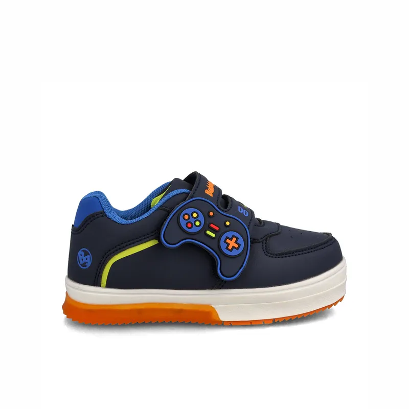 BUBBLE GUMMERS - Zapatilla Niño Bubblegummers Neon Azul Marino
