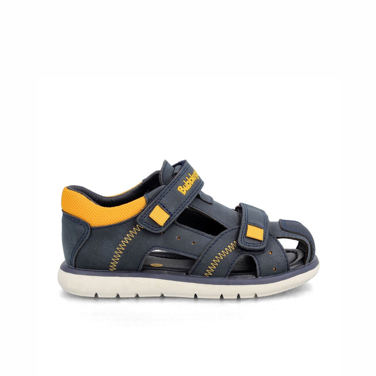 BUBBLE GUMMERS - Zapatilla Niño Bubblegummers Dexter Azul Marino - Amarillo