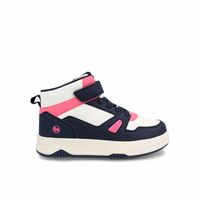 Zapatilla Niña Bubblegummers Centennial Azul Marino - Blanco