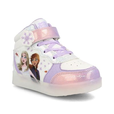 Imagen 2 del producto Zapatilla Niña Bubblegummers Frozen Blanco - Lila