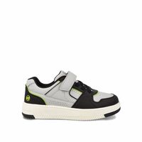 Zapatilla Niño Bubblegummers Arnie Gris Claro - Blanco