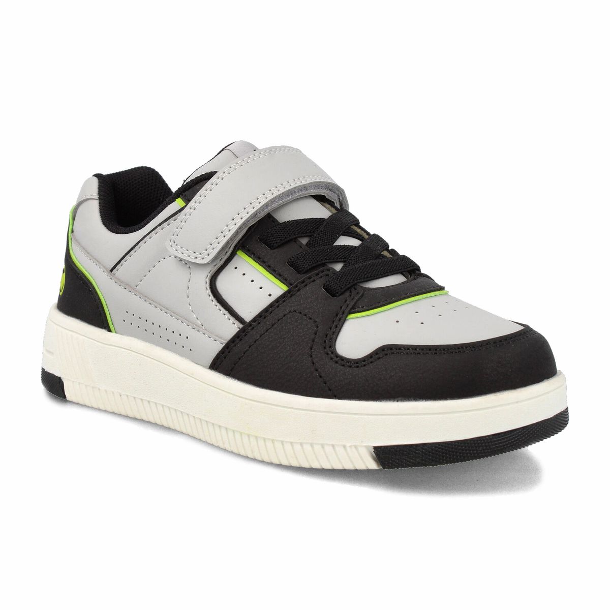 BUBBLE GUMMERS - Zapatilla Niño Bubblegummers Arnie Gris Claro - Blanco