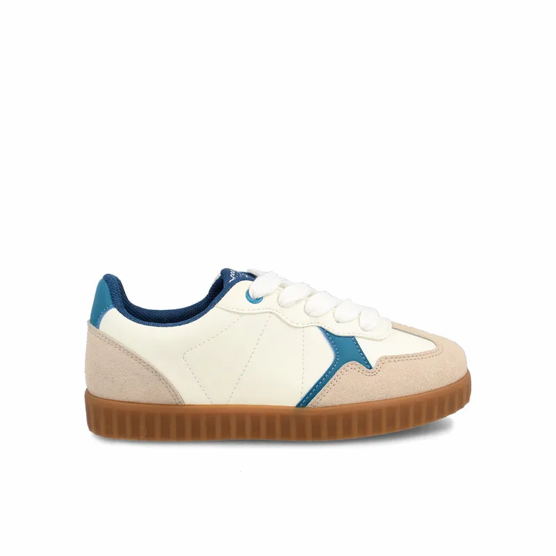 BUBBLE GUMMERS - Zapatilla Niño Bubblegummers Eren Blanco - Verde